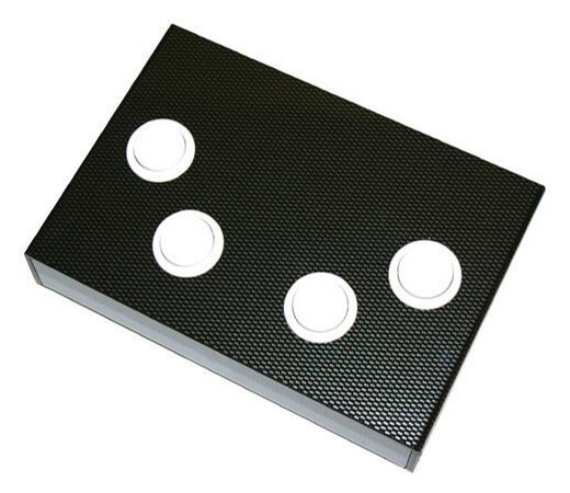 画像:Black Box ToolKit USB response pad | 自由にカスタマイズ可能 ミリ秒精度 反応入力 ボタンボックス   