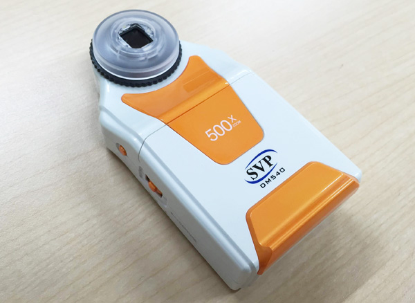 画像:Digital Mobile Microscope Magnifier DM540 | 500倍 拡大 デジタルカメラ型 顕微鏡