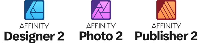 画像:Affinity Designer / Affinity Photo / Affinity Publisher | グラフィックデザイン ソフトウェア 写真編集