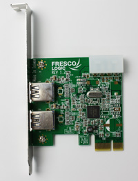 画像:PCI Express Card to USB3.0 Adapter | USB3.0 I/F インターフェース ボード   
