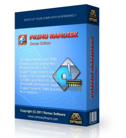 画像:Primo Ramdisk | 物理メモリ 仮想ドライブ RAMディスク ソフト