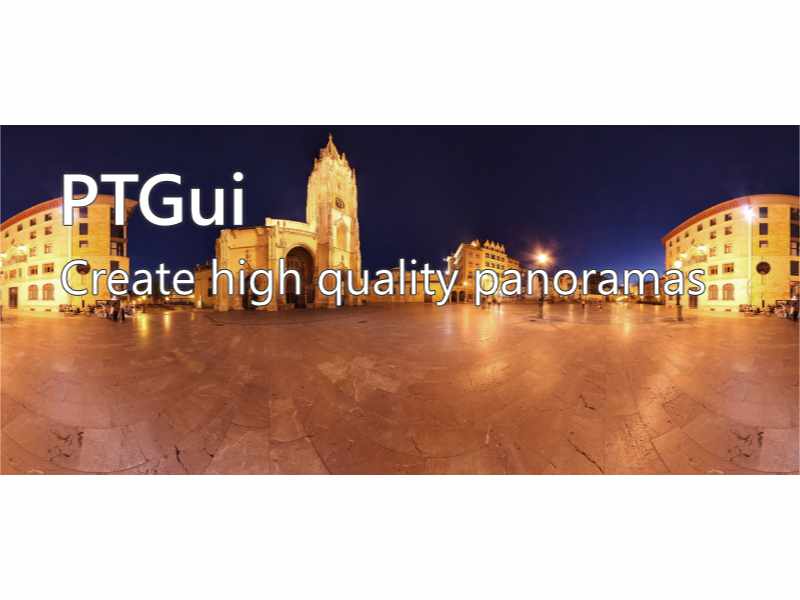 画像:PTGui(Graphical User Interface for Panorama Tools) | 高画質 360度 パノラマ 写真 作成  ツール
