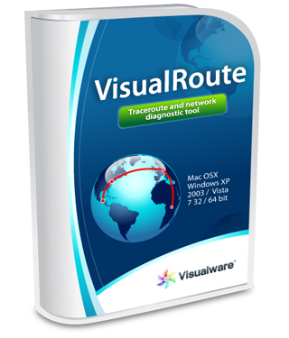 画像:Visualware VisualRoute | ネットワーク接続経路解析 ソフトウェア