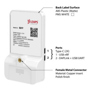 Back view of the LC14 device