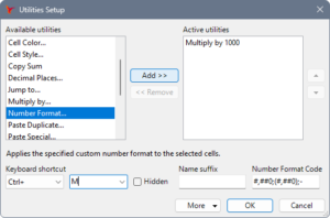 Add utility shortcuts