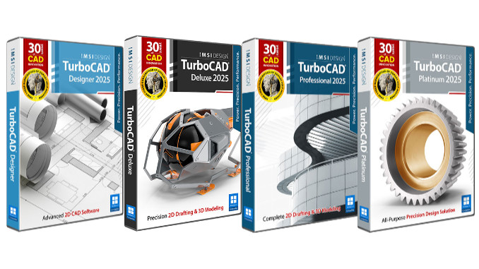 TurboCAD 2025 ラインアップイメージ画像