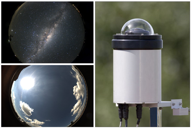 画像:ALCOR SYSTEM 製 All-Sky Camera (ALPHEA/OMEA/EUDA) | 天文学や大気研究にも対応 全天球カメラ