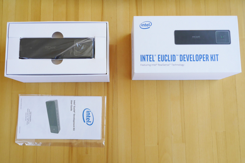 【EOL】Intel Euclid Development Kit | RealSense デプスカメラ 搭載 クアッドコアCPU