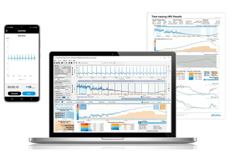 画像:Kubios HRV Scientific | HRV 心拍変動 分析ツール