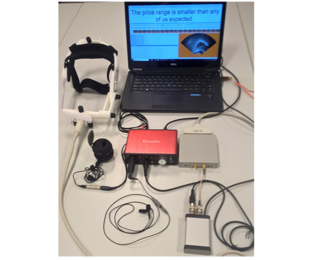 画像:Micro Speech Reserch Ultrasound | 言語・音声研究 ポータブル 超音波 解析 システム