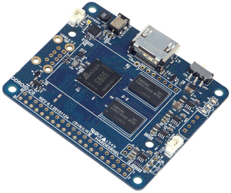 画像:ODROID-C0 | IoTプロジェクト 最適 超小型 ARM ボード  
