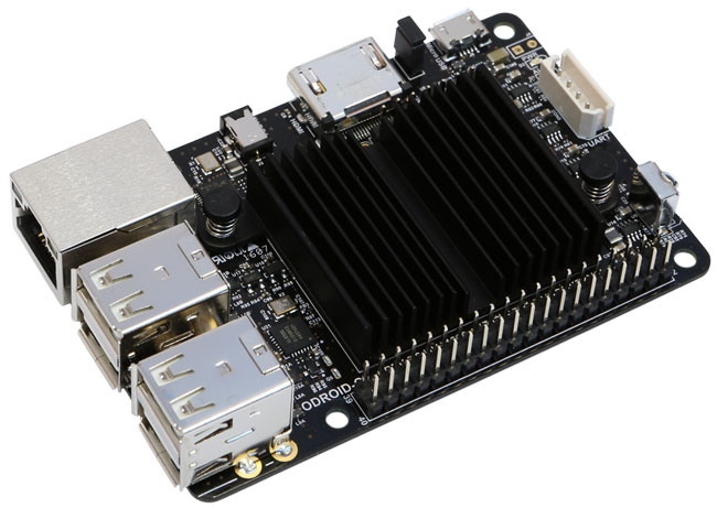 画像:ODROID-C2 | 4K出力対応 超小型 ARM ボード   