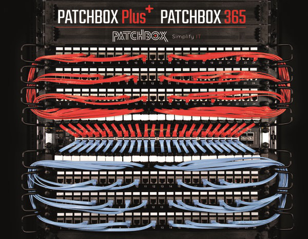 画像:PATCHBOX 社製品 | ネットワークラックにおけるケーブル管理や設置サポートのためのツール