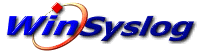 画像:WinSyslog Professional / Enterprise | Windows 動作 Syslog サーバー