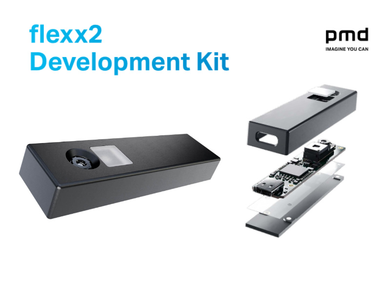画像:pmd flexx2 (RGB/VGA) Development Kit | ToF方式 デプスカメラ