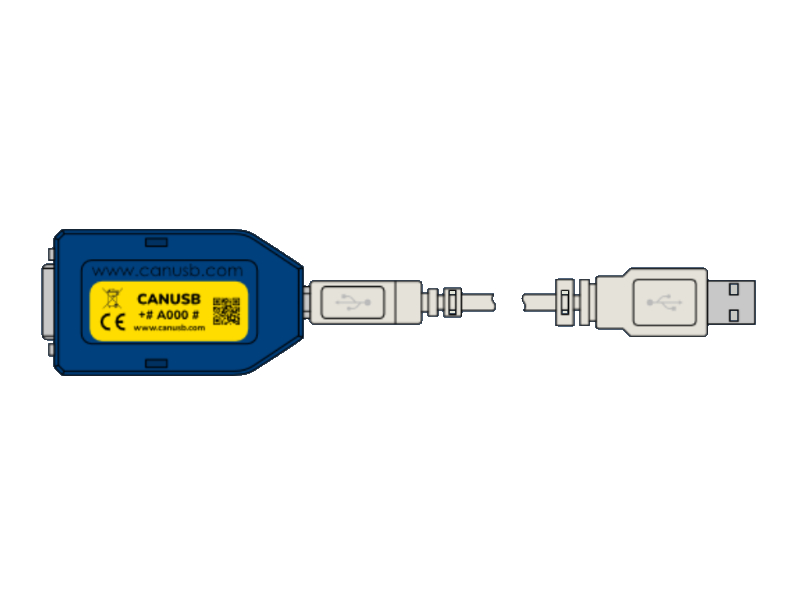 画像:CANUSB / CAN232 | LAWICEL社製 CAN通信 変換アダプタ