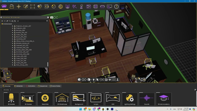 画像:SimLab Composer 14 | VR/AR対応 3Dデザイン プレゼン