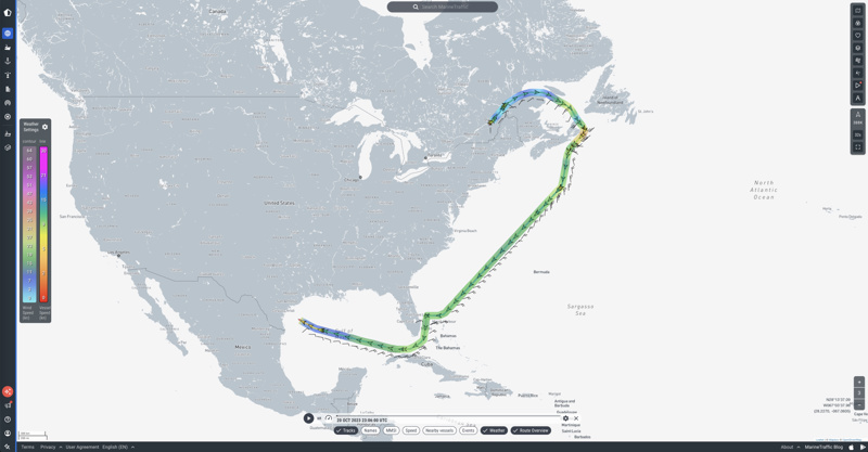 MarineTraffic (サブスクリプションプラン) | 船舶に関するリアルタイム情報提供サービス