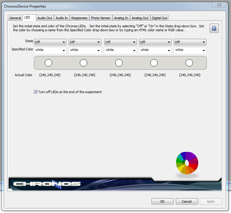 Chronos | Psychology Software Tools 反応入力 刺激呈示 ミリ秒応答反応