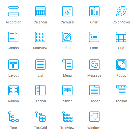 DHTMLX | WEBアプリ開発用 JavaScript HTML5 ライブラリ