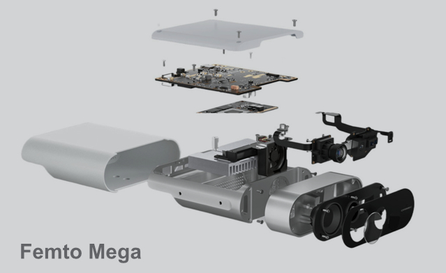 Orbbec Femto (Bolt/Mega) | IMU 複数台同期 ToF デプスカメラ