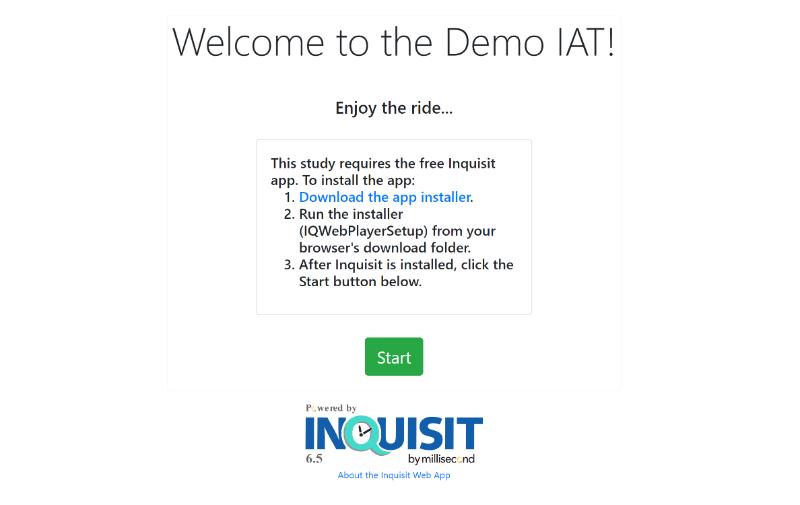Inquisit Lab・Web | 汎用 心理学的 測定 ソフトウェア