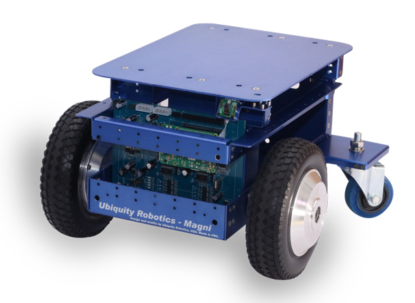 Magni | 有効荷重 100kg Raspberry Piベース モバイル ロボット   