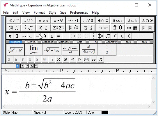 MathType | 数式作成ツール・編集ソフトウェア アプリケーション