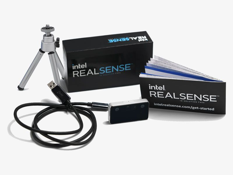 Intel RealSense ID Camera (F455) | 3D(3次元)/2DIR(2次元赤外分光)の顔認証用カメラ
