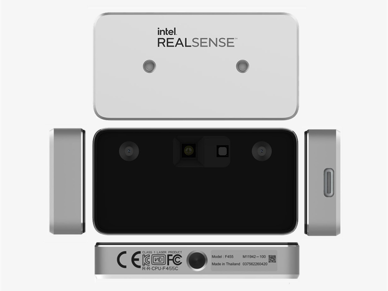 Intel RealSense ID Camera (F455) | 3D(3次元)/2DIR(2次元赤外分光)の顔認証用カメラ