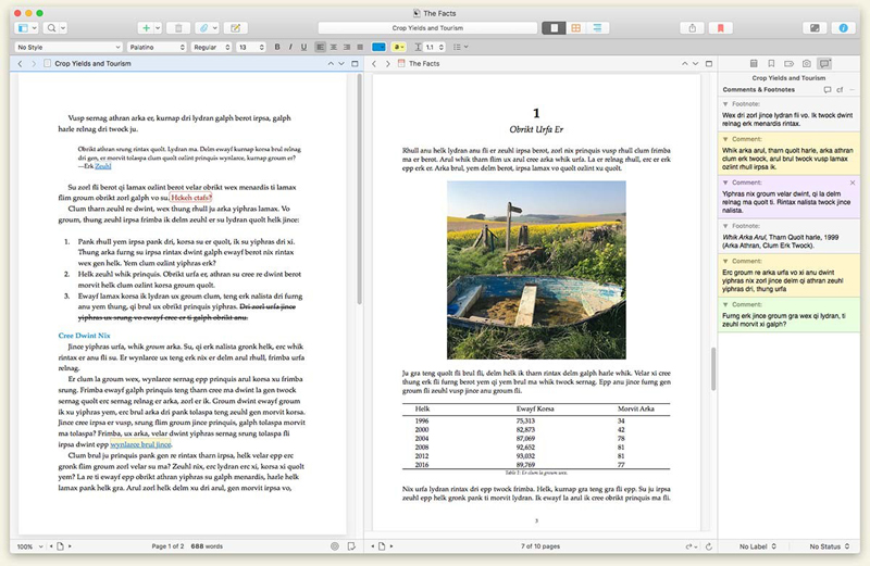 Scrivener | 文章 作成 支援 ツール (Windows, Mac OS)