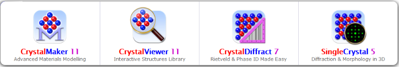 CrystalMaker Software | 結晶 分子構造 可視化 モデリング