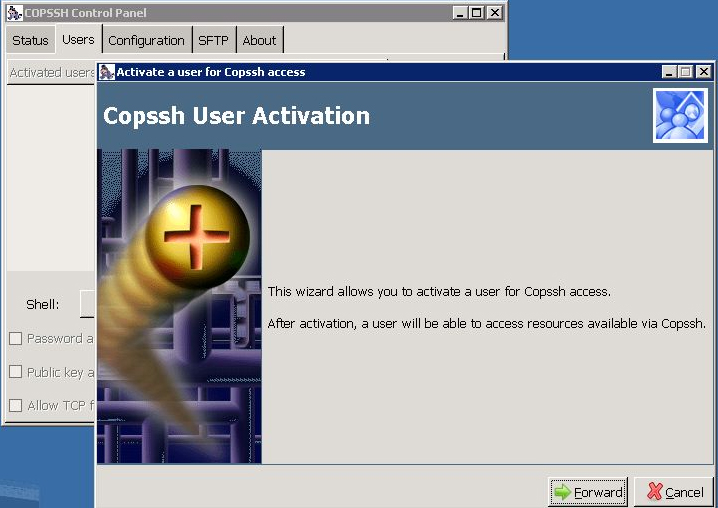 Copssh - OpenSSH/SFTP Server for Windows | Windows OpenSSH 実装 パッケージ