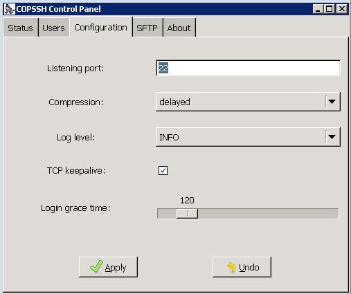 Copssh - OpenSSH/SFTP Server for Windows | Windows OpenSSH 実装 パッケージ