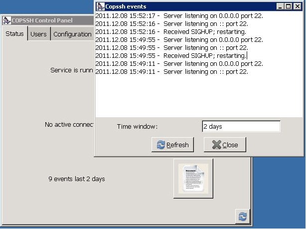 Copssh - OpenSSH/SFTP Server for Windows | Windows OpenSSH 実装 パッケージ