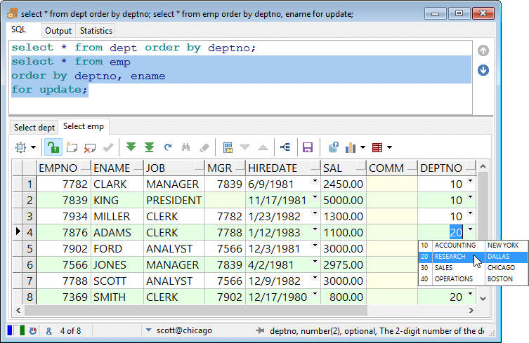 PL/SQL Developer | Oracle Database アプリケーション 開発者向けIDE