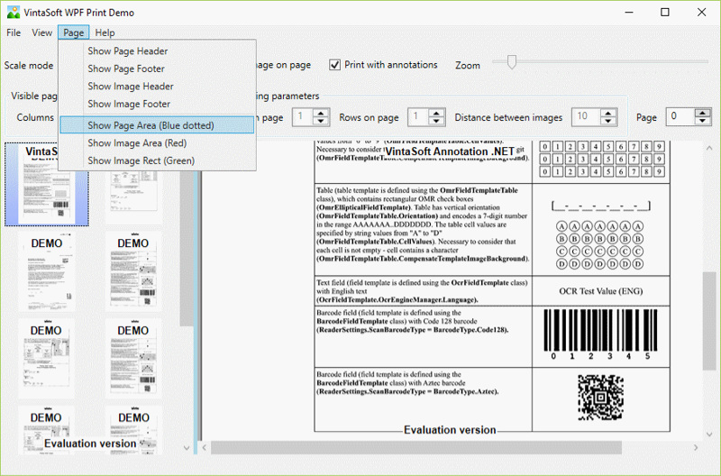VintaSoft Imaging .NET SDK | .NET環境 画像処理 ライブラリ