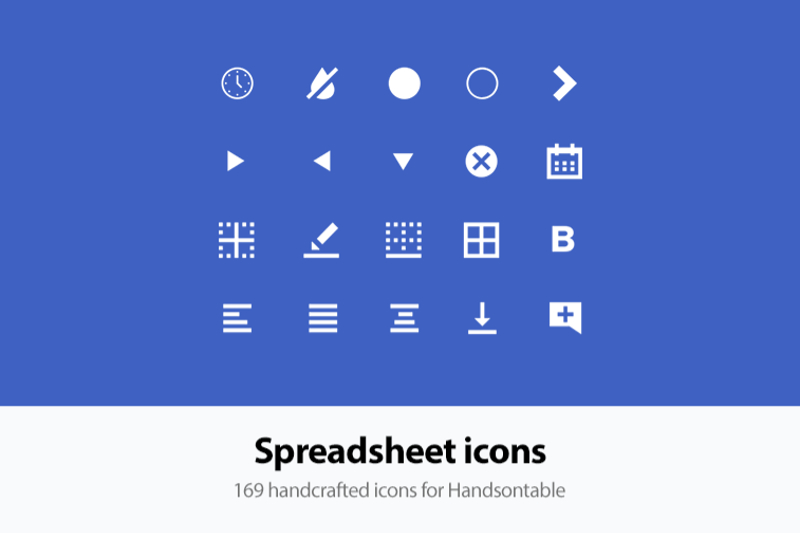 Handsontable | JavaScript スプレッドシート ライブラリ (商用利用)