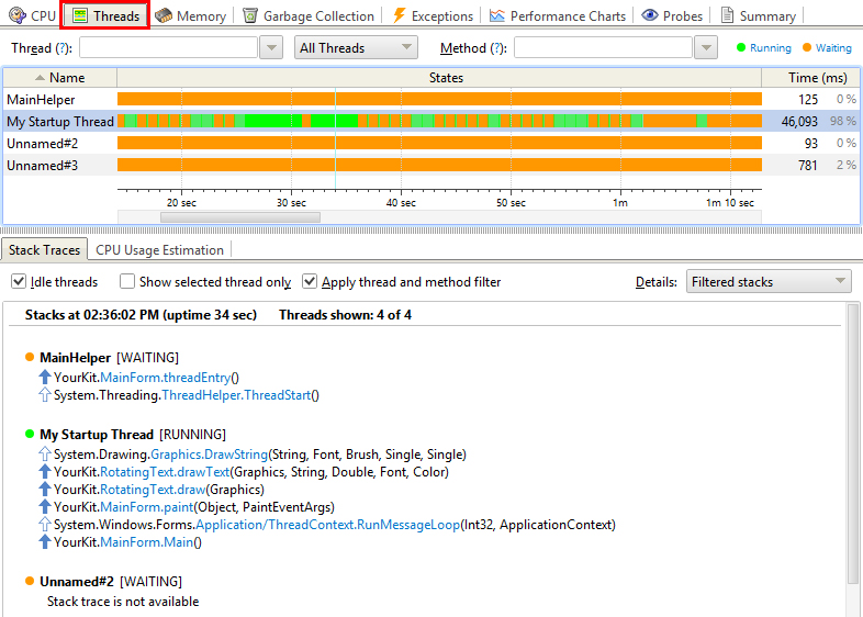 YourKit .NET Profiler | .NET プロファイラ