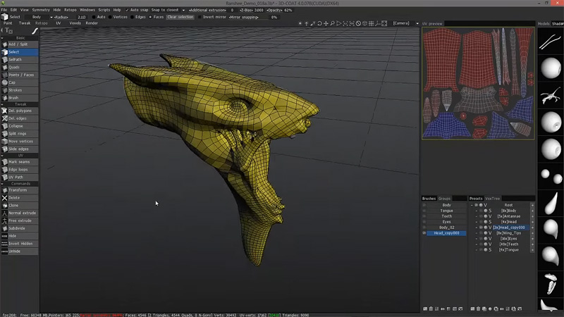 3DCoat | 3D スカルプト ソフトウェア