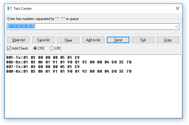Modbus Poll | Modbusマスタ シミュレータ
