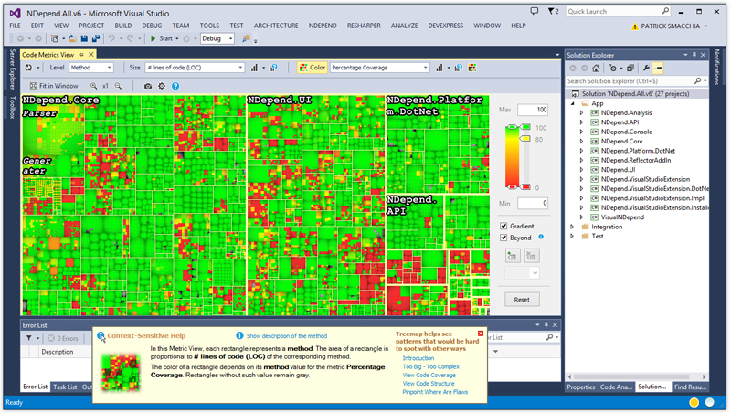 NDepend | .NET コード 解析 ツール
