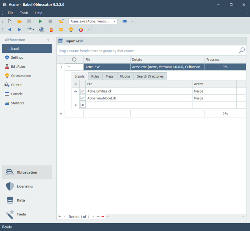Babel Obfuscator | .NET Framework プログラム 難読化ツール