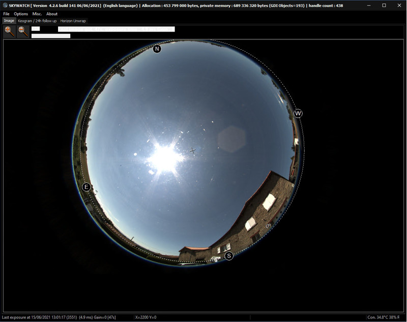 ALCOR SYSTEM 製 All-Sky Camera (ALPHEA/OMEA/EUDA) | 天文学や大気研究にも対応 全天球カメラ