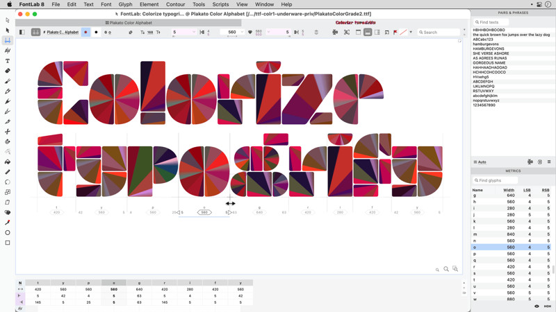 FontLab | Mac Windows プロ仕様 フォント 作成  ツール