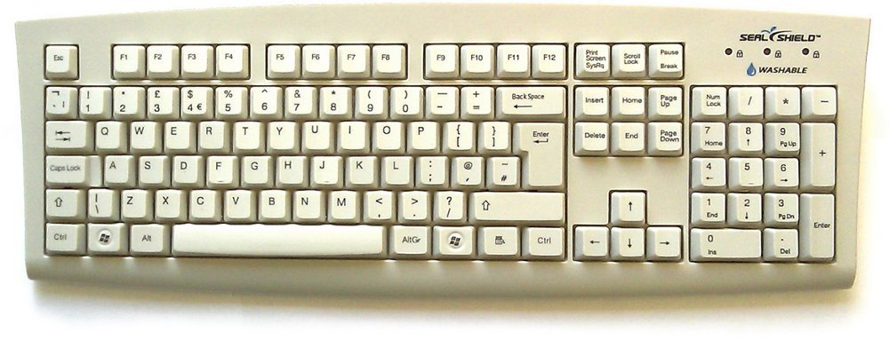 Silver-Seal Medical Grade USB Keyboard | 世界初 マシンウォッシャブル USB キーボード   
