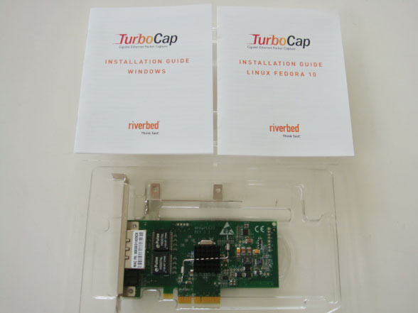 TurboCap | ギガビット イーサネット パケット キャプチャカード