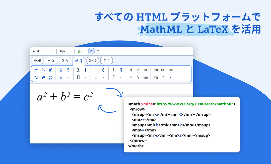 Wiris MathType for HTML Editors