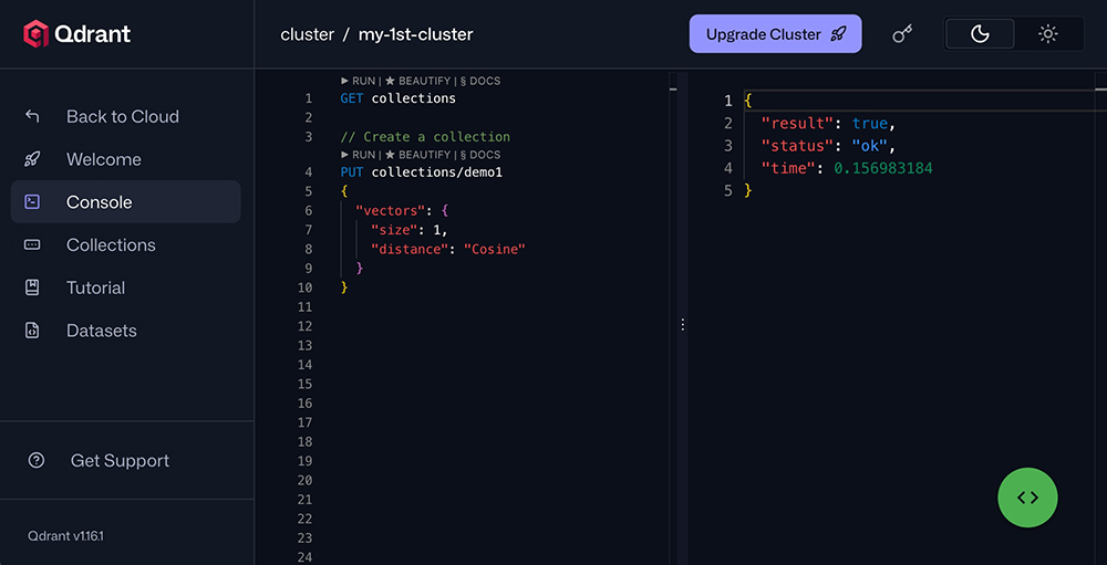 Qdrant Cloud (Hybrid Cloud / Private Cloud)