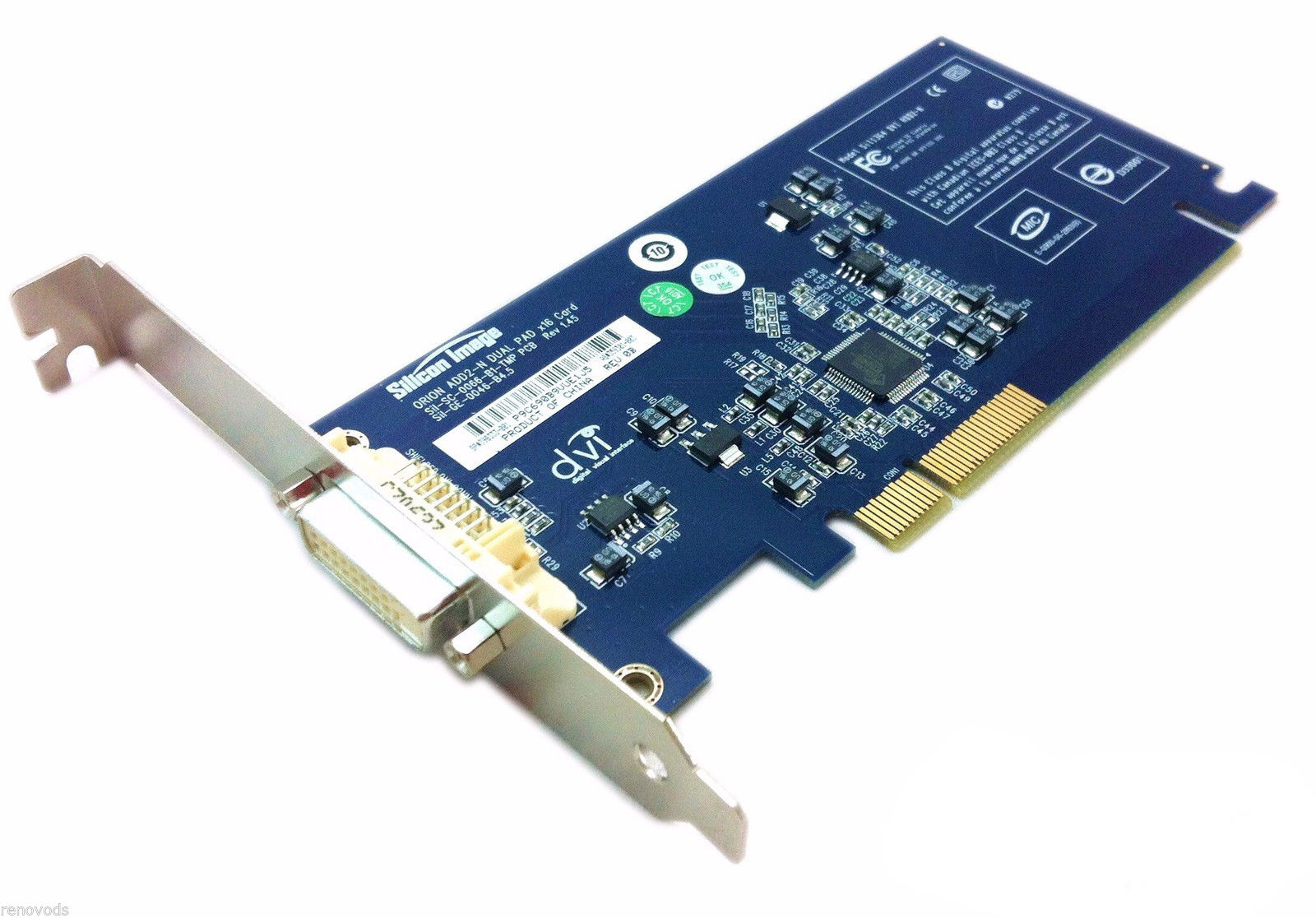 Silicon Image ORION ADD2-N DUAL PAD x16 Card